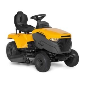 Trattorino a Scoppio 98 cm Tornado 398 M - Stiga - Trasmissione Meccanica - Trattorino Tagliaerba a Benzina - Scarico Laterale